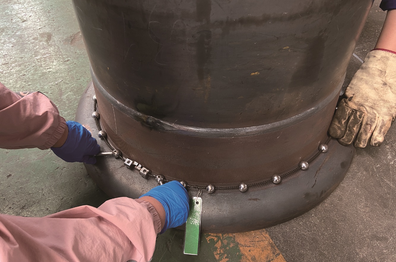 Bead seat circumference inspection